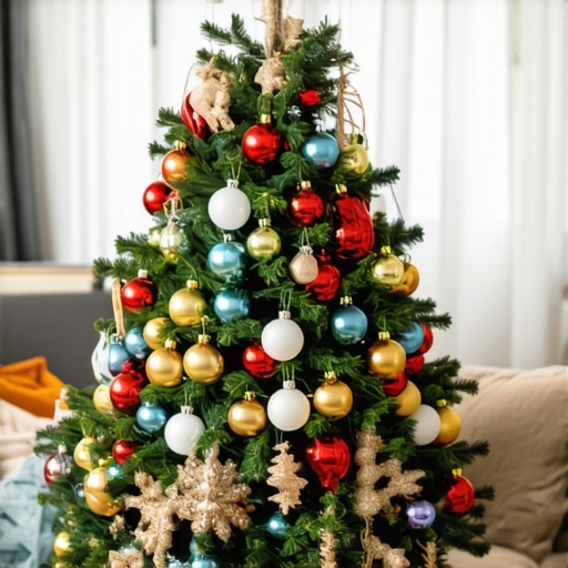 Ukras za jelku od recikliranih materijala: Brzi i lako originalni projekti