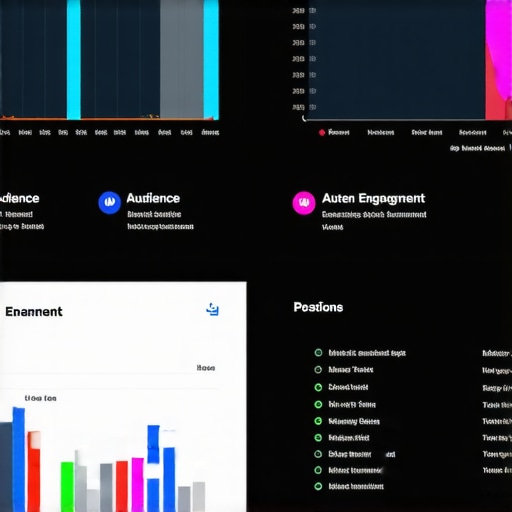 Webinar Analytics Dashboard Screenshot of a professional webinar analytics dashboard with engagement metrics.