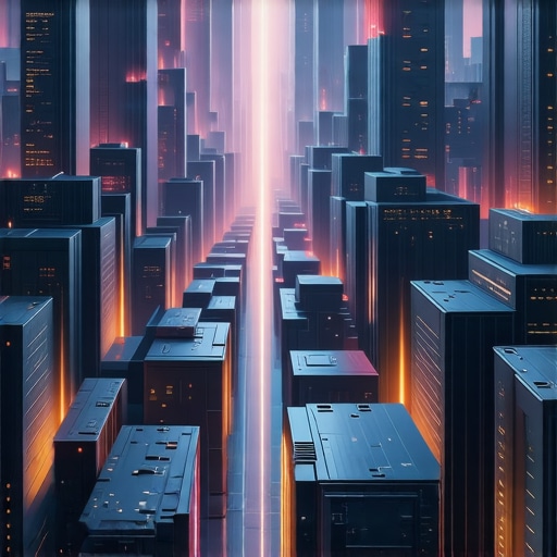 Budućnost tehnologije u biznisu Digitalni pejzaž sa naprednom tehnologijom i AI