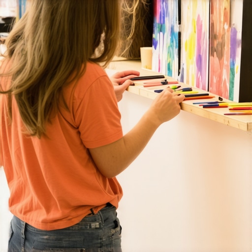 Group of diverse people participating in a creative workshop in a community space