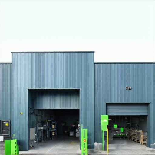 Eco-friendly detergent production facility with natural ingredients