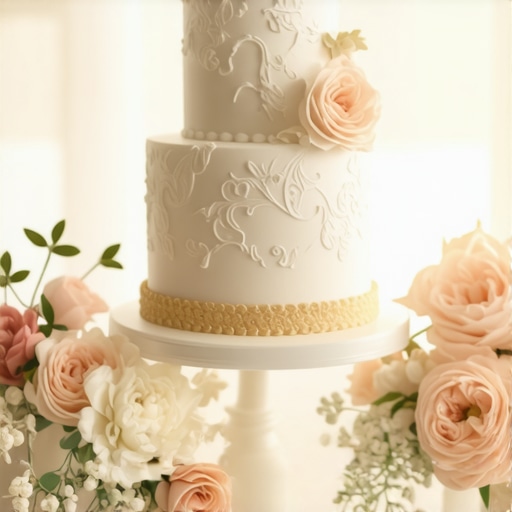 Elegant svadbene torte sa ukrasima Prikaz svadbenih torti sa detaljnim dekoracijama