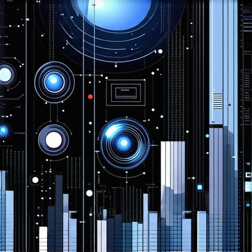 Futuristic digital content creation tools and AI advancing online landscape