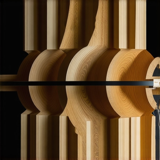 Future of Woodcarving Modern workshop combining digital and traditional woodworking tools