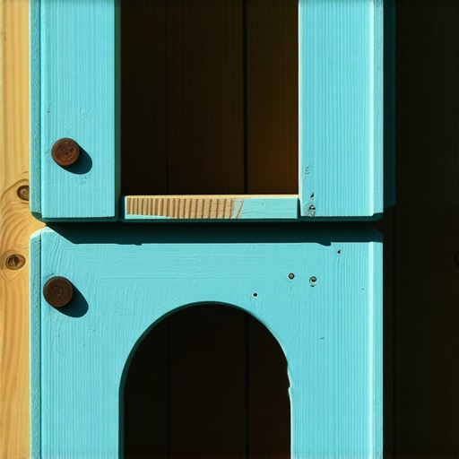 Istorijski dizajn kućica za pse Stare drvene kućice za pse u rustikalnom okruženju