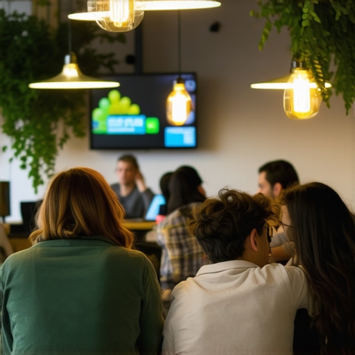 Tim inovatora i startap timova u kreativnoj radnoj atmosferi