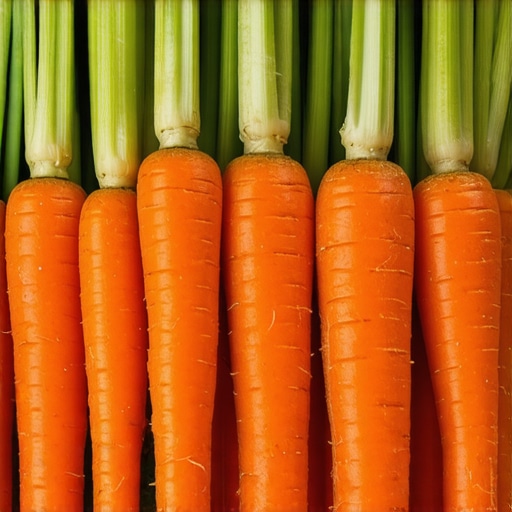 Market fresh carrots for healthy juicing Fresh carrots on market stall ready for juicing.