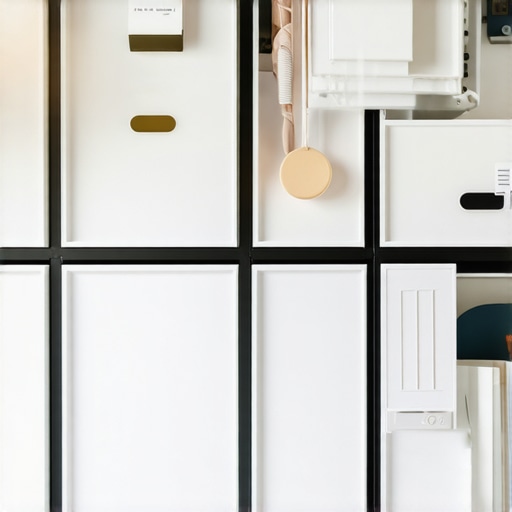 Modern organized home Bright and tidy modern home with labeled storage solutions