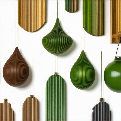 Recycled Art Decorations in Home Eco-friendly recycled art decorations displayed in a cozy home environment