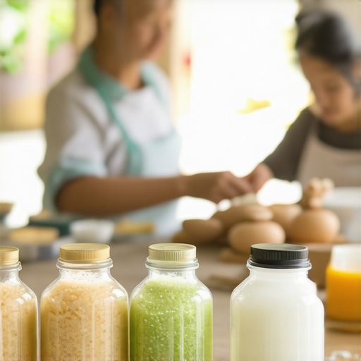 Workshop for Natural Homemade Products People creating natural products in a workshop environment