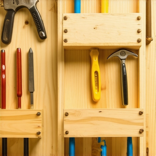 Organizacija alata u radionici pomoću otpadnog drveta