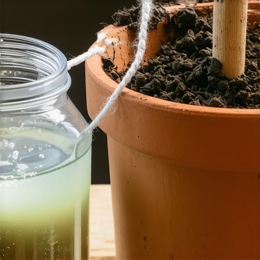 Pamučni fitilj za zalivanje biljaka u saksiji