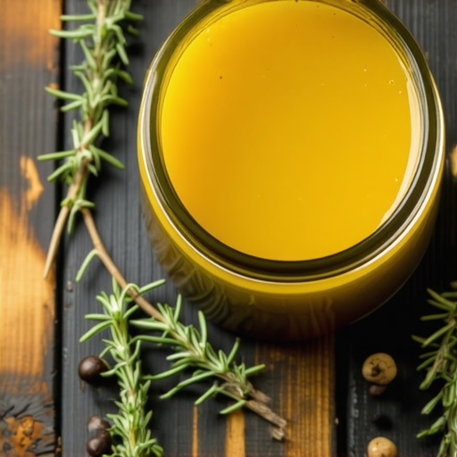 Gusti prirodni melem od voska i eteričnih ulja za borbu protiv celulita na drvenoj podlozi