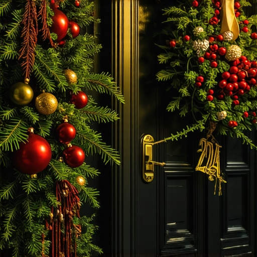 Povremeni projekti: Kako napraviti novogodišnji venčić za vrata 2024.