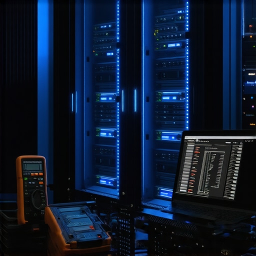 Sopstveni server za digitalnu suverenost Digitalni server u uradi sam radionici sa laptopom koji prikazuje kod za anketu