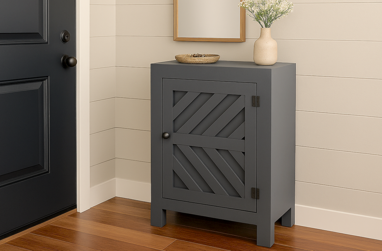 moderni sevron ormaric za hodnik