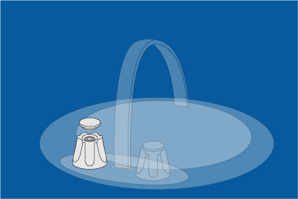 Slavina sa jednom ručkom i keramičkim diskom