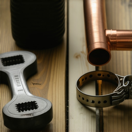 Set alata za hitne vodoinstalaterske popravke na podu