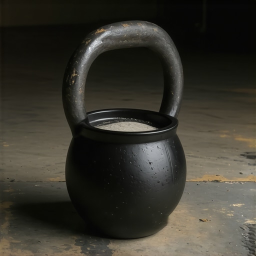 Ručno pravljen teg od betona i cevi za kućni fitnes izazov