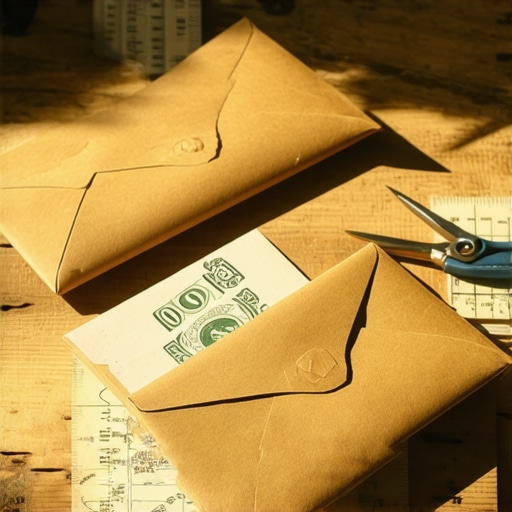 DIY sistem koverti za štednju Ručno rađene koverte od mapa za organizaciju budžeta