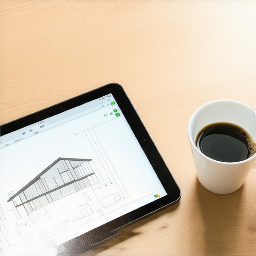 Digitalni planovi za drveni nameštaj na tabletu i radnom stolu