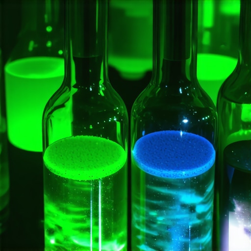 Domaće svetleće flaše u mraku Magične svetleće flaše bez struje u bašti noću