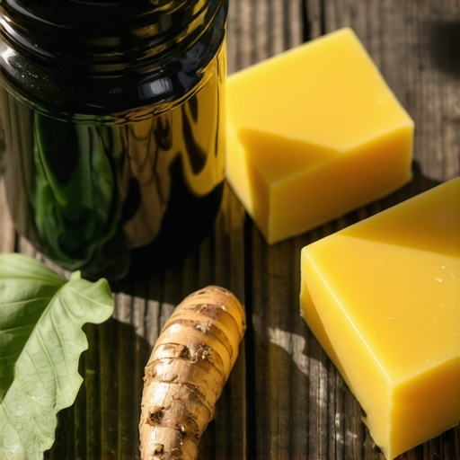 Priprema domaćeg melema od gaveza i pčelinjeg voska na drvenom stolu