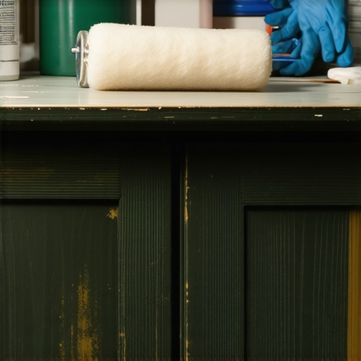 Postupak farbanja starog ormara bez upotrebe šmirgle koristeći tečni degloser