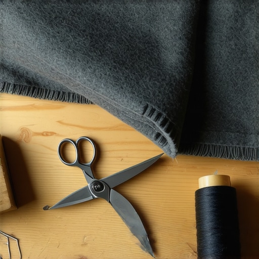 Izrada termo zavese od vunenog ćebeta Uradi sam termo zavesa od starog ćebeta na radnom stolu