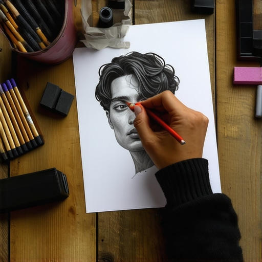 Kako se pravi domaći crtež ugljenom: Tehnike za amatere