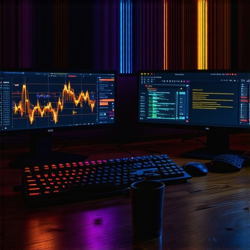 Radni sto sa kompjuterom i AI alatima za pravljenje e-knjiga