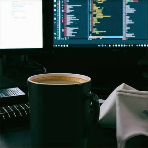 Radni sto sa monitorima i uzorcima proizvoda za dropshipping biznis