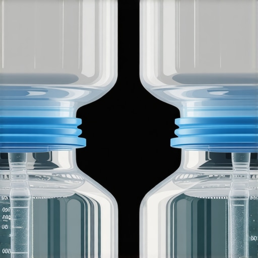 Detaljan prikaz protoka vode u uradi sam vodenom satu od plastičnih flaša