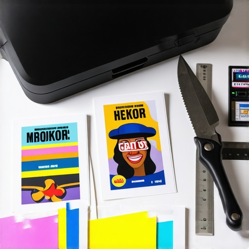 Štampanje letaka kod kuće sa alatom za sečenje