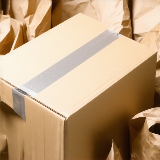 Profesionalna metoda pakovanja kutija u kutiji Prikaz bezbednog pakovanja lomljivih predmeta korišćenjem dve kutije i papirne ispune