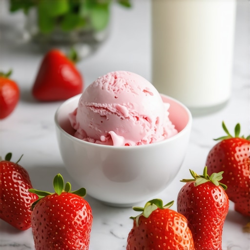 Recept za domaći sladoled od jagoda bez grama šećera