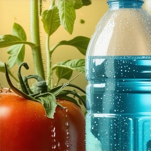 Domaći sistem za navodnjavanje kap po kap od plastične flaše u zemlji