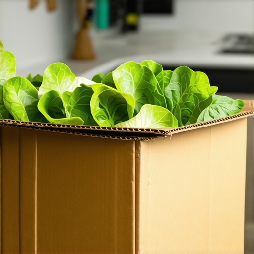 Slojevi zelenog i braon materijala u kućnom kompostu