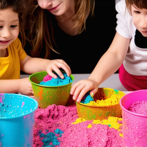 Uradi sam ideje za djecu: Napravite kinetički pesak