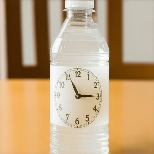 Vodeni sat od flaša za kreativno kućno podučavanje