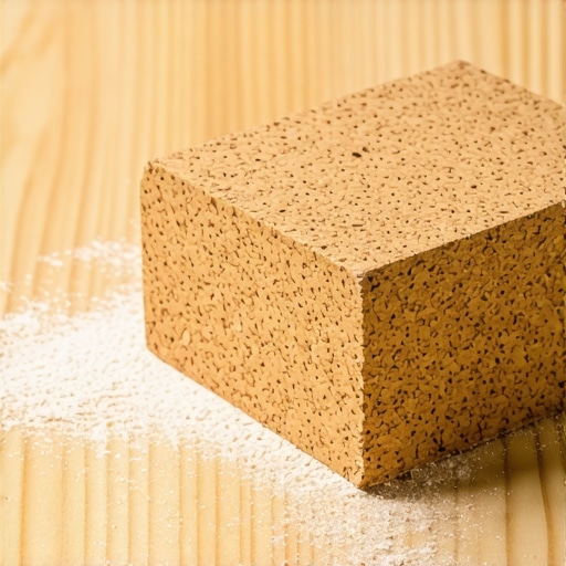 Brušenje joga bloka od plute Detaljan prikaz ručnog brušenja uradi sam joga bloka od prirodne plute