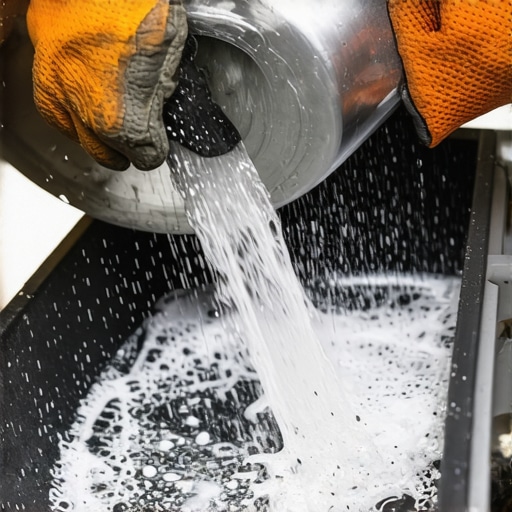 Cišćenje filtera veš mašine Prljav filter veš mašine i posuda za vodu