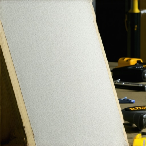 Detaljan prikaz unutrašnjosti domaćeg akustičnog panela za podcast studio sa kamenom vunom.