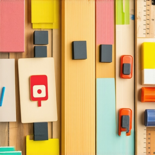 DIY Dečji Vizuelni Raspored Časova Ručno izrađen vizuelni raspored časova za decu od drveta i magneta