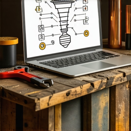 Radni sto sa laptopom i alatom koji simbolizuje sastavljanje prodajnog levka