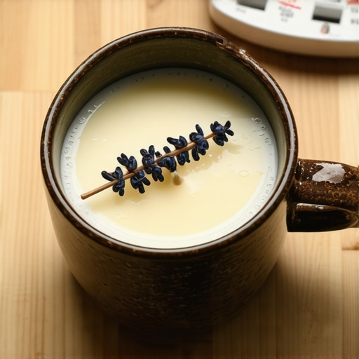 Ručno rađena mirisna sveća u unikatnoj šolji za kafu na drvenom stolu