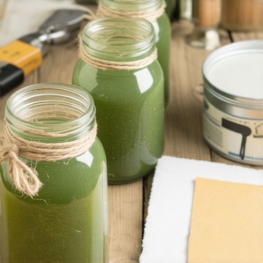 Ručno rađene ukrasne tegle od recikliranog stakla sa jutenim kanapom i mat farbom.