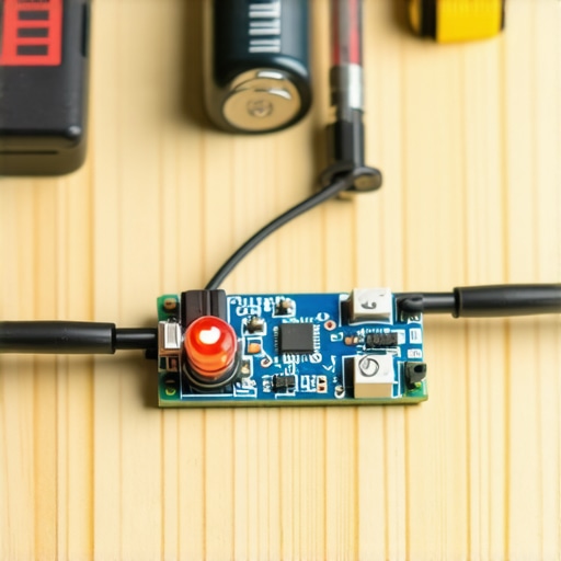 Ručno rađeni uređaj za detekciju vlage u zidu sa bakarnim sondama