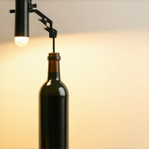 DIY lampa od vinske flaše bez bušenja Detaljan prikaz montaže strujnog grla na vinsku flašu bez korišćenja bušilice.