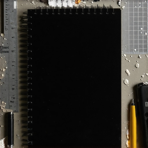 Radni sto sa alatom i sveskom koja se pretvara u personalizovani planer